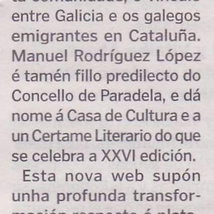 La Voz de Galicia, 18/04/2021